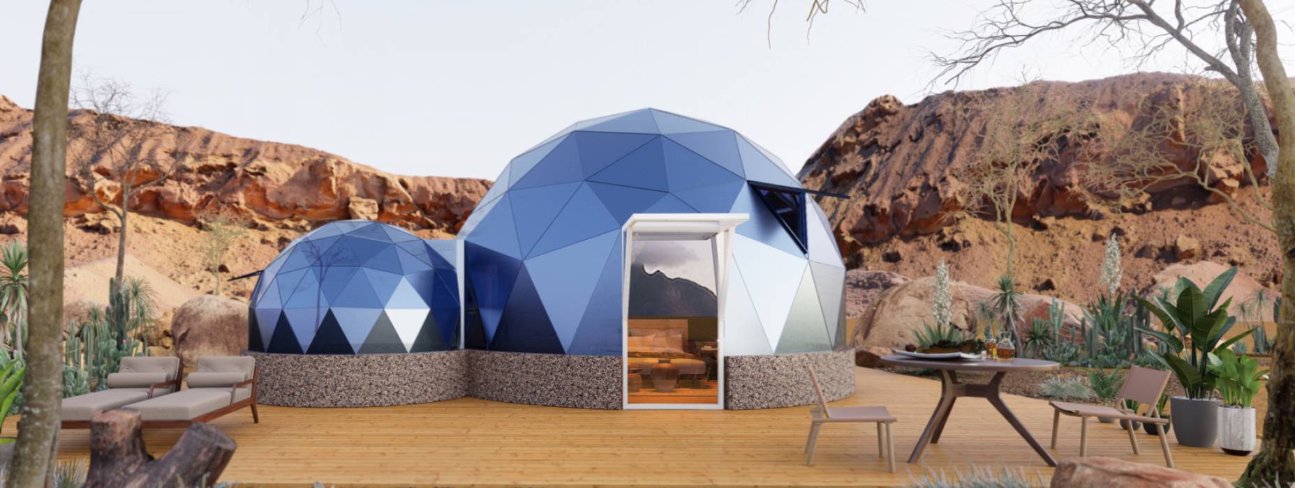 凤县球形智能光伏玻璃星空房